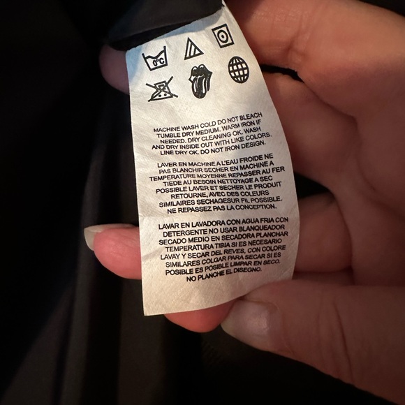 The Rolling Stones 2015 Zip Code Baseball Jacket - Picture 7 of 8